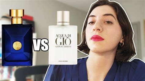 Versace Dylan Blue VS Acqua Di Gio Giorgio Armani Fragrance 